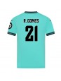 Billige Wolves Rodrigo Gomes #21 Bortedrakt 2025-26 Kortermet